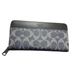 Кошелек Coach Accordion Wallet In Signature Canvas, Denim wc09041 фото 2