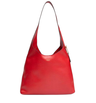 Женская кожаная сумка Coach Brooklyn Shoulder Bag 28 Ruby Red 196395451630 фото