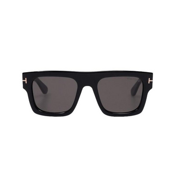 Сонцезахисні окуляри Tom Ford FT0711 01A 53 мм чорні (1004) 1004 фото