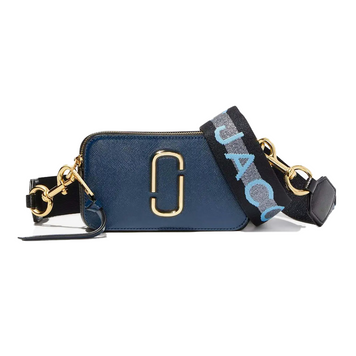 Кожаная сумка Marc Jacobs The Snapshot New Blue Sea Multi 1005 фото