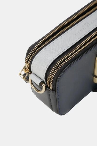 Кожаная сумка Marc Jacobs The Snapshot New Blue Sea Multi 1005 фото