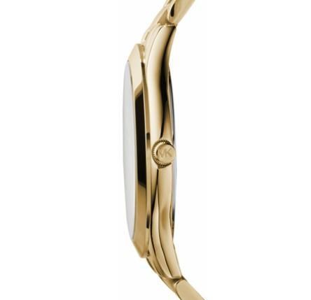 Часы Michael Kors Slim Runway MK3179 gold 105 фото