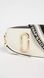Кожаная сумка Marc Jacobs The Snapshot New Cloud White Multi 1015 фото 3