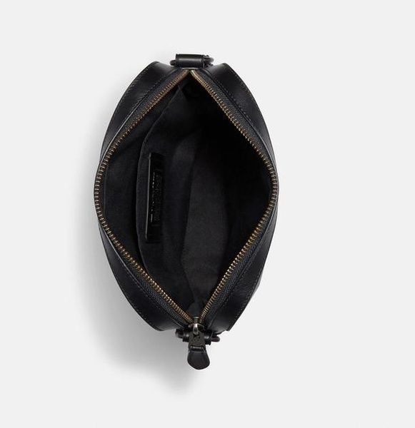 Сумка кожаная Coach Houston Black мужская 1069 фото