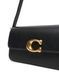 Женская кожаная сумка Coach Zoe Shoulder Bag, черная 481 фото 3
