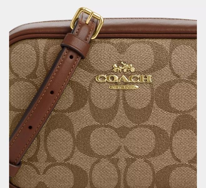 Сумка Coach Mini Jamie Camera Bag In Signature Canvas 1060 фото