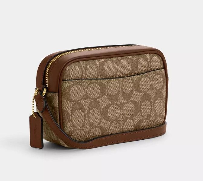 Сумка Coach Mini Jamie Camera Bag In Signature Canvas 1060 фото
