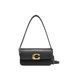 Женская кожаная сумка Coach Zoe Shoulder Bag, черная 481 фото 1