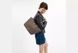 Сумка Coach Hadley Turnlock Tote Bag, pebbled leather/Gold/Dark Stone 196395775989 фото 4