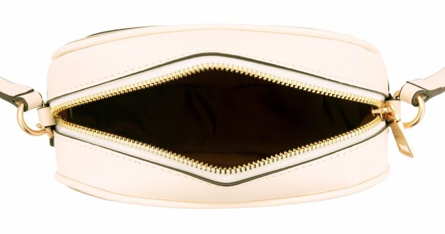 Сумка жіноча Coach Mini Jamie Camera Bag коричнево-біла 195031574962 фото