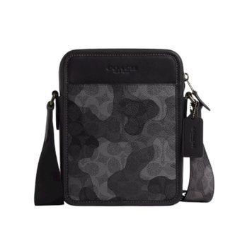 Сумка Coach Sullivan Crossbody Bag In Signature Camo Print, Gunmetal/Grey Multi 196395772681 фото