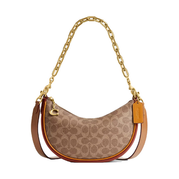 Сумка Coach Mira Shoulder In Signature Canvas 1048 фото
