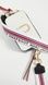 Кожаная сумка Marc Jacobs The Snapshot New Coconut Multi бело-красная 1020 фото 6