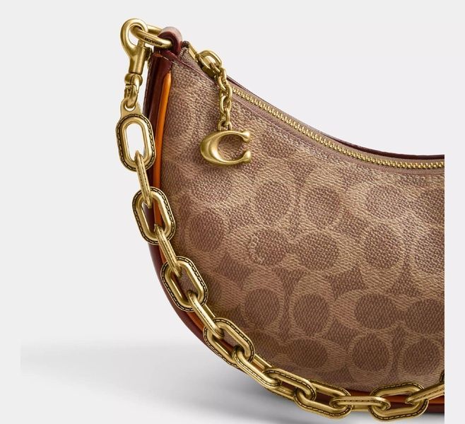 Сумка Coach Mira Shoulder In Signature Canvas 1048 фото