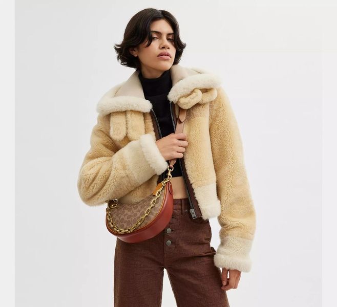 Сумка Coach Mira Shoulder In Signature Canvas 1048 фото