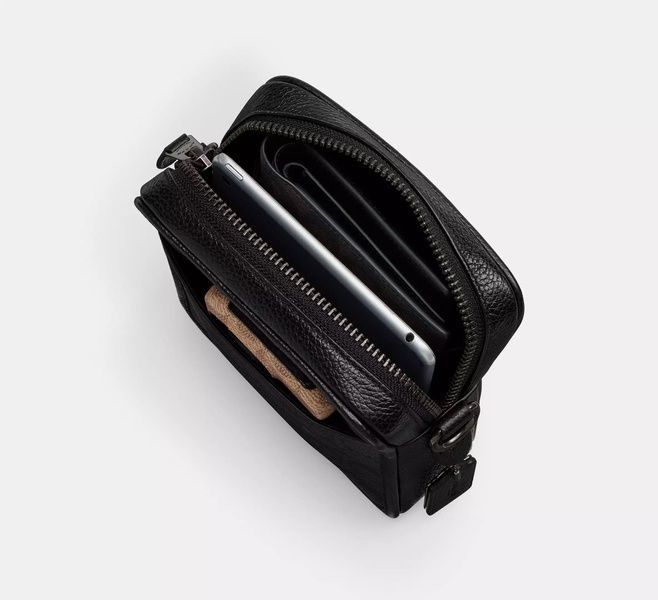 Сумка Coach Sullivan Crossbody Bag In Signature Camo Print, Gunmetal/Grey Multi 196395772681 фото