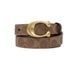 Ремень Coach Sculpted C Buckle Reversible Belt коричневый 195031287671 фото 1