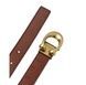Ремень Coach Sculpted C Buckle Reversible Belt коричневый 195031287671 фото 2