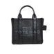 Шкіряна сумка Marc Jacobs The Leather Micro Tote чорна b19082 фото 1